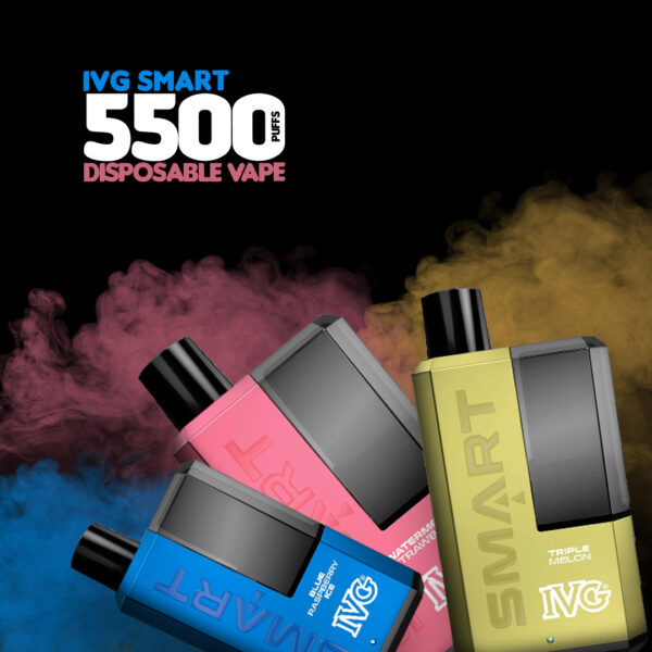 IVG Smart 5500: Redefining Disposable Vaping