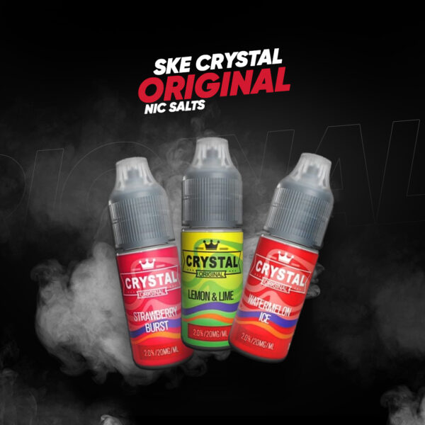 Experience Smooth Vaping With Ske Crystal Nic Salts